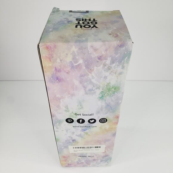 IRON °FLASK Rover Tumbler Pearl 32oz Vacuum Insulated 2 Lids 2 Straws Drink Cup - Picture 16 of 16